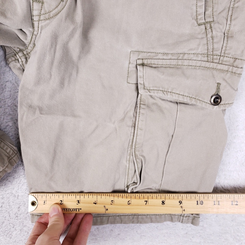 Levi's Mens Cargo Shorts 34 Tan Beige Cotton Utility Gorpcore Hiking - Picture 6 of 11